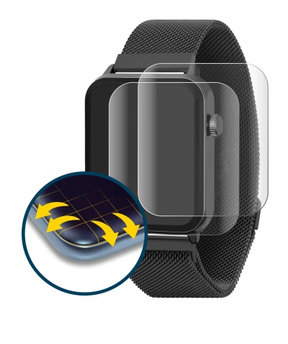 Abbildung des Geräts Reflex Active Series 30 AMOLED mit einer Vielzahl des Displayschutzes.