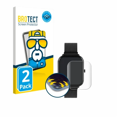 Vorderseite einer Produktverpackung mit dem Markenlogo BROTECT. Daneben ist das Gerät Reflex Active Series 44 mit dem zugehöri