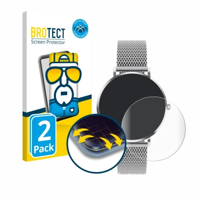 Vorderseite einer Produktverpackung mit dem Markenlogo BROTECT. Daneben ist das Gerät Pireware Amory 5 Mini mit dem zugehörige