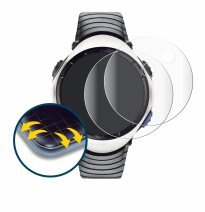 Abbildung des Geräts Suunto Regatta mit einer Vielzahl des Displayschutzes.