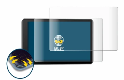 Abbildung des Geräts Garmin zumo XT3 6" mit einer Vielzahl des Displayschutzes.