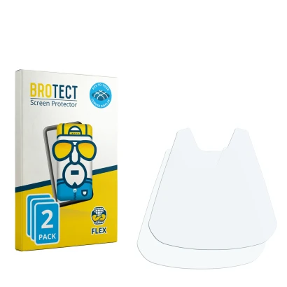 Vorderseite einer Produktverpackung mit dem Markenlogo BROTECT. Daneben ist der zugehörige Displayschutz.