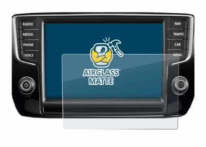 Abbildung des Geräts Volkswagen Passat 2015 Discover Pro 8" 2014 mit einer Vielzahl des Displayschutzes.