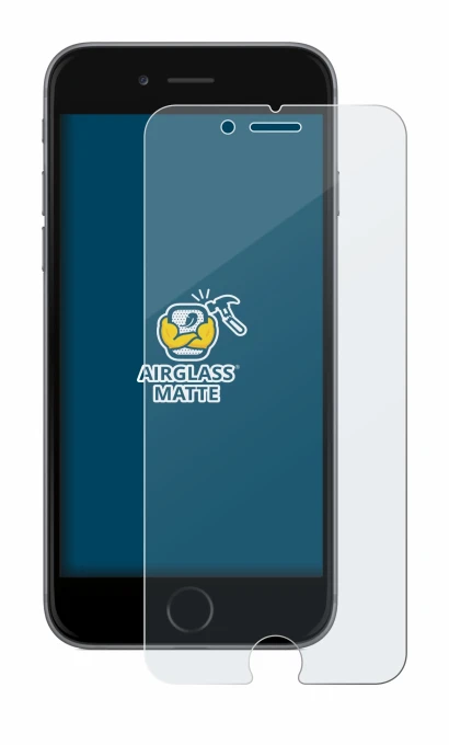 Abbildung des Geräts Apple iPhone 6 mit einer Vielzahl des Displayschutzes.