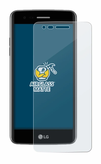 Abbildung des Geräts LG K8 2017 mit einer Vielzahl des Displayschutzes.