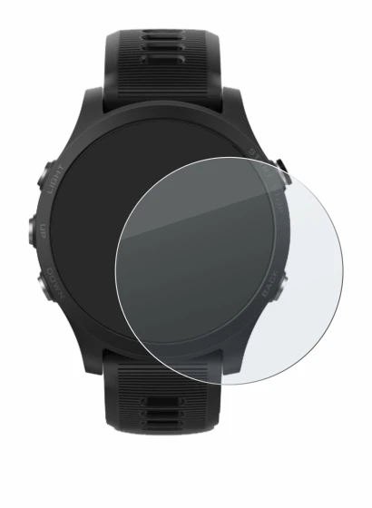 Abbildung des Geräts Garmin Forerunner 935 mit einer Vielzahl des Displayschutzes.
