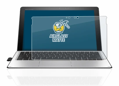 Abbildung des Geräts HP Elite x2 1012 G2 mit einer Vielzahl des Displayschutzes.