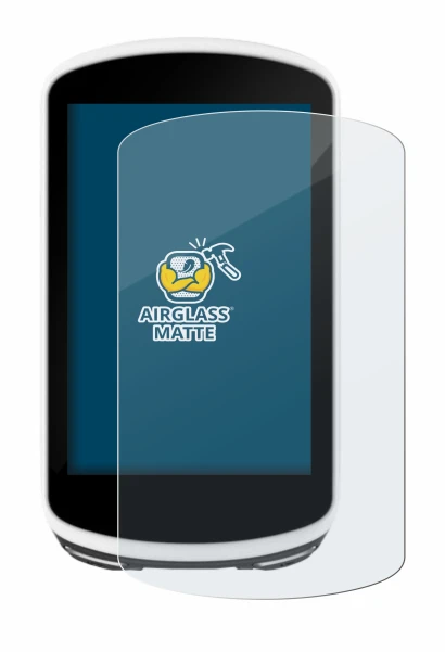 Abbildung des Geräts Garmin Edge 1030 mit einer Vielzahl des Displayschutzes.