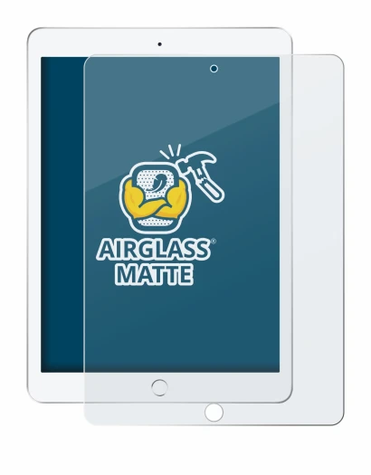 Abbildung des Geräts Apple iPad 9.7" 2018 (6. Gen.) mit einer Vielzahl des Displayschutzes.