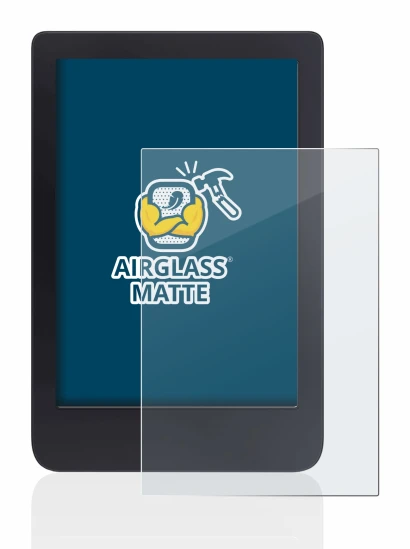 Abbildung des Geräts Tolino Shine 3 mit einer Vielzahl des Displayschutzes.