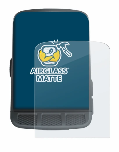 Abbildung des Geräts Wahoo Elemnt Roam mit einer Vielzahl des Displayschutzes.