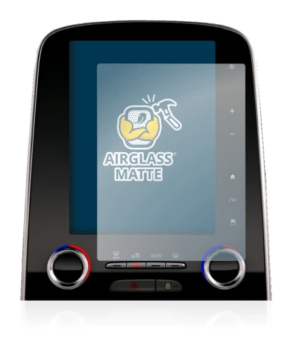 Abbildung des Geräts Renault Espace R-Link 2 8.7" mit einer Vielzahl des Displayschutzes.