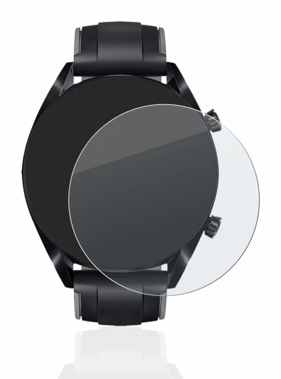 Abbildung des Geräts Huawei Watch GT 2 (46 mm) mit einer Vielzahl des Displayschutzes.