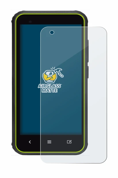 Abbildung des Geräts SkyCaddie SX400 mit einer Vielzahl des Displayschutzes.