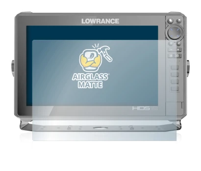 Abbildung des Geräts Lowrance HDS Live 12" mit einer Vielzahl des Displayschutzes.