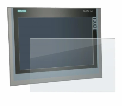 Abbildung des Geräts Siemens Simatic HMI TP 1500 Comfort mit einer Vielzahl des Displayschutzes.