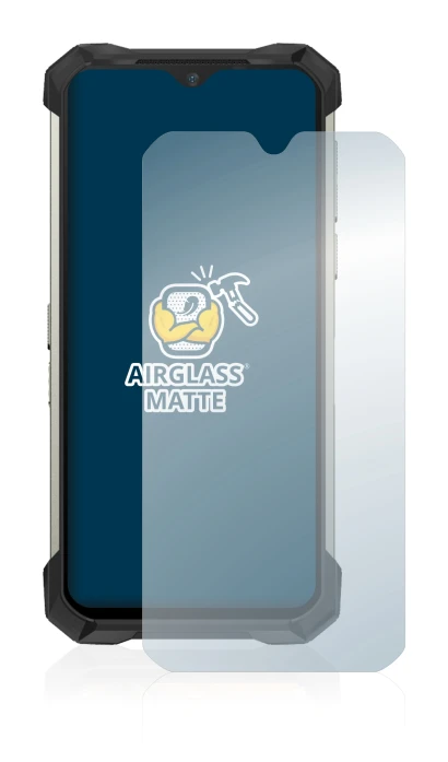 Abbildung des Geräts Doogee S88 Pro mit einer Vielzahl des Displayschutzes.