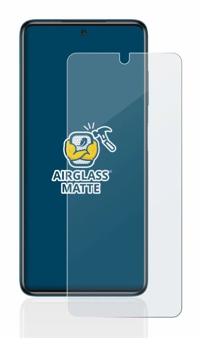 Abbildung des Geräts Xiaomi Poco X3 NFC mit einer Vielzahl des Displayschutzes.