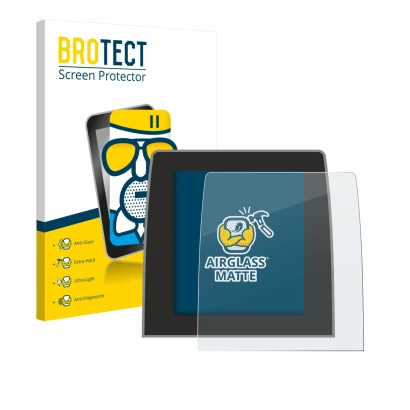 Vorderseite einer Produktverpackung mit dem Markenlogo BROTECT. Daneben ist das Gerät Renault Captur 2 2020 Easy Link 9.3" mit