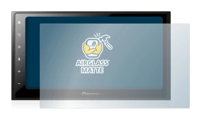 Abbildung des Geräts Pioneer SPH-DA250DAB mit einer Vielzahl des Displayschutzes.