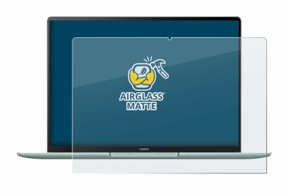 Abbildung des Geräts Huawei MateBook 14s mit einer Vielzahl des Displayschutzes.