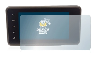 Abbildung des Geräts Dacia Duster 2 MediaDisplay mit einer Vielzahl des Displayschutzes.