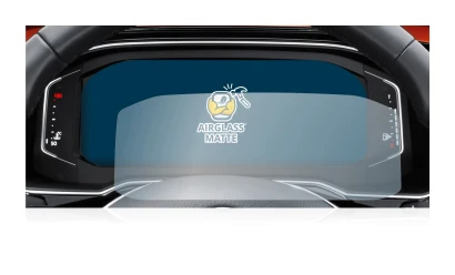 Abbildung des Geräts Volkswagen Tiguan 2021 Digital Cockpit Pro mit einer Vielzahl des Displayschutzes.