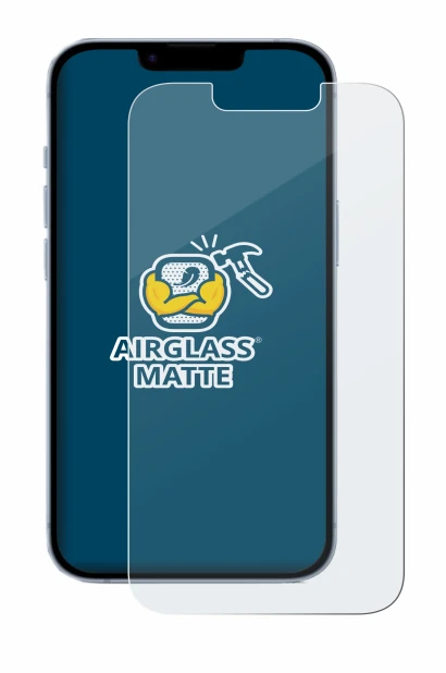 Abbildung des Geräts Apple iPhone 14 mit einer Vielzahl des Displayschutzes.