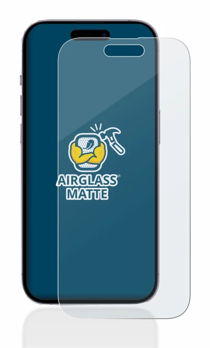 Abbildung des Geräts Apple iPhone 14 Pro mit einer Vielzahl des Displayschutzes.