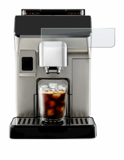 Abbildung des Geräts DeLonghi Eletta Explore mit einer Vielzahl des Displayschutzes.