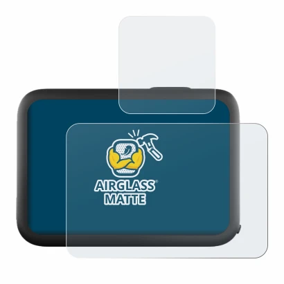 Abbildung des Geräts GoPro Hero 11 Black mit einer Vielzahl des Displayschutzes.