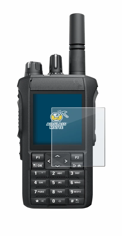 Abbildung des Geräts Motorola R7 mit einer Vielzahl des Displayschutzes.