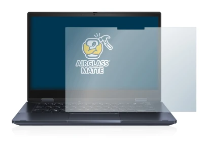 Abbildung des Geräts ASUS ExpertBook B3 Flip B3402 mit einer Vielzahl des Displayschutzes.