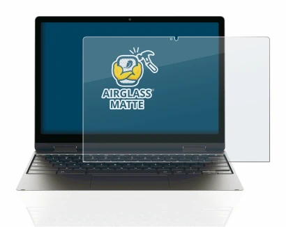 Abbildung des Geräts Samsung Galaxy Chromebook 2 360 mit einer Vielzahl des Displayschutzes.