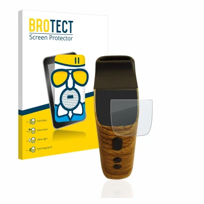 Vorderseite einer Produktverpackung mit dem Markenlogo BROTECT. Daneben ist das Gerät Wolkenkraft FENiX Mini Vaporizer mit dem