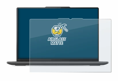 Abbildung des Geräts Lenovo Yoga Pro 9i Gen 8 16" mit einer Vielzahl des Displayschutzes.