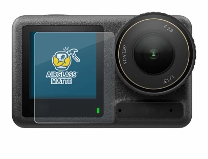 Abbildung des Geräts DJI Osmo Action 4 (Vorderes Display) mit einer Vielzahl des Displayschutzes.