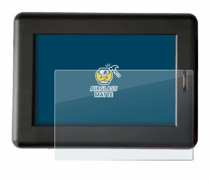 Abbildung des Geräts XC Tracer Maxx II mit einer Vielzahl des Displayschutzes.