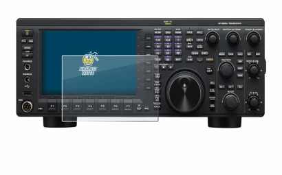 Abbildung des Geräts Kenwood TS-890S mit einer Vielzahl des Displayschutzes.