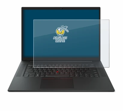 Abbildung des Geräts Lenovo ThinkPad P1 Gen 6 16" mit einer Vielzahl des Displayschutzes.
