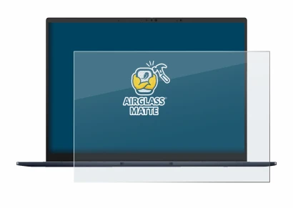 Abbildung des Geräts ASUS ZenBook 14 OLED UX3405 Non-Touch mit einer Vielzahl des Displayschutzes.