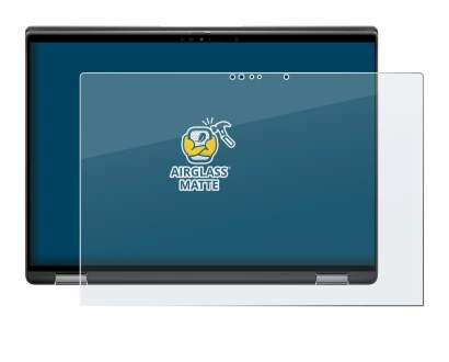 Abbildung des Geräts Dell Latitude 7440 2-in-1 mit einer Vielzahl des Displayschutzes.
