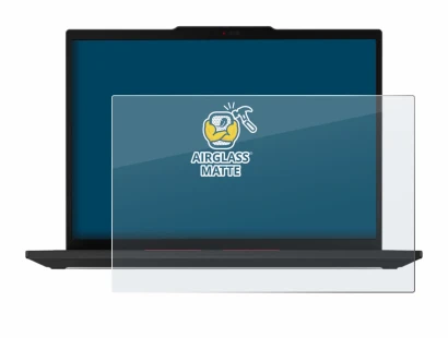 Abbildung des Geräts Lenovo ThinkPad T14 Gen 5 mit einer Vielzahl des Displayschutzes.