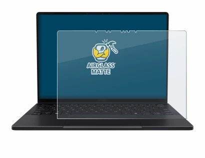 Abbildung des Geräts ASUS ProArt PX13 mit einer Vielzahl des Displayschutzes.