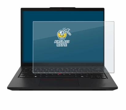 Abbildung des Geräts Lenovo ThinkPad L14 Gen 5 mit einer Vielzahl des Displayschutzes.