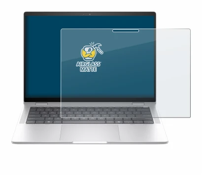 Abbildung des Geräts HP EliteBook x360 1040 14 G11 2-in-1 mit einer Vielzahl des Displayschutzes.