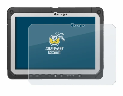 Abbildung des Geräts Panasonic Toughbook CF-20 MK2 mit einer Vielzahl des Displayschutzes.