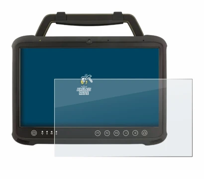 Abbildung des Geräts Winmate M133WK mit einer Vielzahl des Displayschutzes.