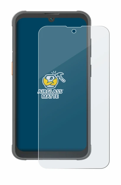 Abbildung des Geräts Blackview BV5200 Pro mit einer Vielzahl des Displayschutzes.