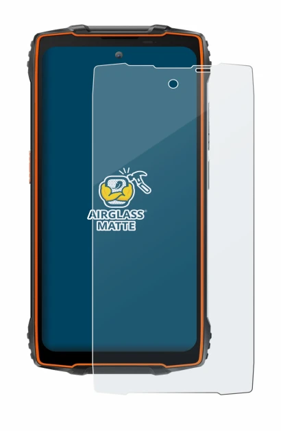 Abbildung des Geräts Blackview BV8200 mit einer Vielzahl des Displayschutzes.